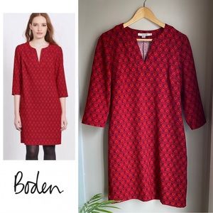 Boden 3/4 Sleeve Shift Dress
